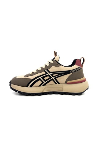 Guja 25k501-2 Erkek Bağcıklı Kalın Taban Sneaker Ayakkabı Kahve