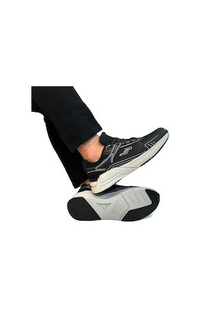 Jump 32438 Siyah-beyaz Memory Ortapedik Hafif Spor Ayakkabı Siyah - Beyaz