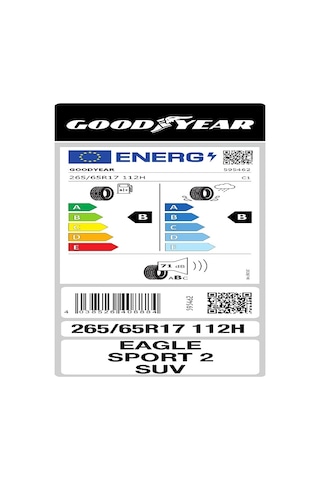 Goodyear 265/65R17 112H Eagle Sport 2 Yaz Lastiği 2023