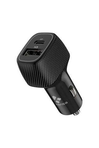 İkili Araç İçi Hızlı Şarj Başlığı Çakmaklık - Usb + Micro Kablolu