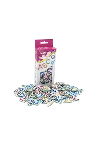Diytoy Manyetik Oyuncaklar Sayılar Alfabe Hayvanlar Meyveler Sebzeler Magnet 4'Lü 3 6 Yaş