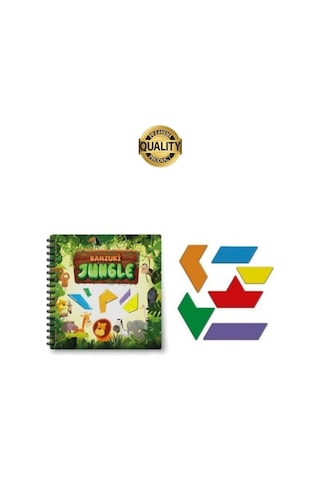 Jungle Eşleştirme Dikkat Oyunu El Beceri Temel Motor Gelişim Öğretici Eğitici Kutulu Zeka Oyunu