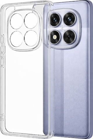 Redmi Note 14 Pro 5g / Note 14 Pro Plus 5g Uyumlu Kılıf Şeffaf Kamera Korumalı 3d