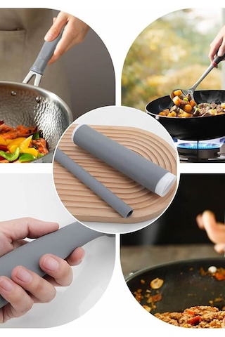 Mithra Life Isı Yalıtımlı Tencere Tava Sapı Tutacağı Tutmaç Mıt1140 Gri