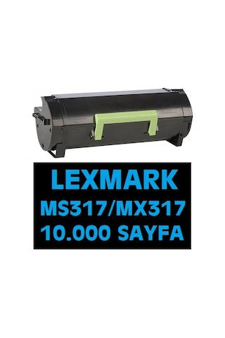 Lexmark Mx317Dn Mx417Dn Ms317Dn Toner Kartuş Çipli
