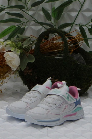 M.p 242 3324 Beyaz Rahat Hafif Kız Çocuk Ayakkabı 001