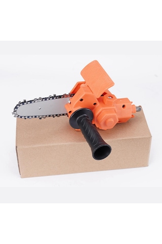 Homyl Taşınabilir Elektrik Ing Makine Zinciri Ağaç Turuncu