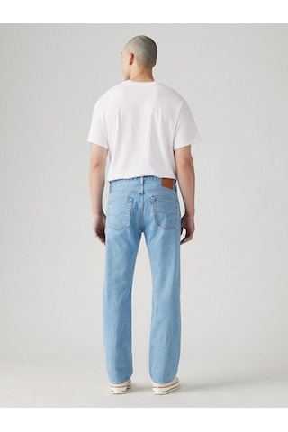 Levi's 501 Original Erkek Jean Pantolon - Ferry Building-4966 Light Indigo - Worn In