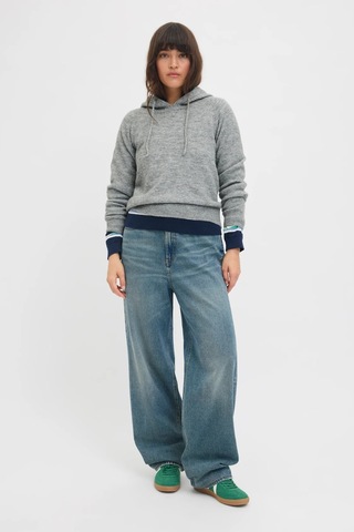 Jack & Jones Jxevi Kadın Kazak Gri