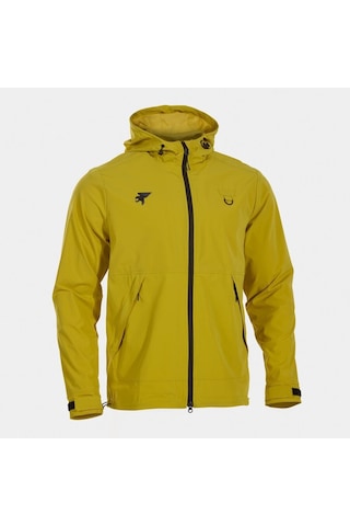 Joma Explorer Jacket Erkek Sarı Kapüşonlu Yağmurluk Ceket