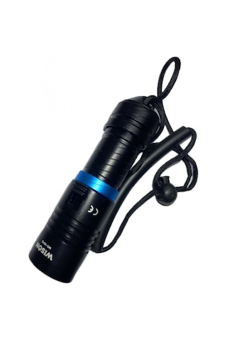 Wison Ws-4545 Şarjlı Su Altı Dalış El Feneri 10w 1800 Lümen