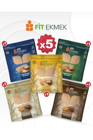 Fit Kepekli , Yulafli , Chia , Arpa Ve Keten Tohumlu Lavaş Ekmeği
