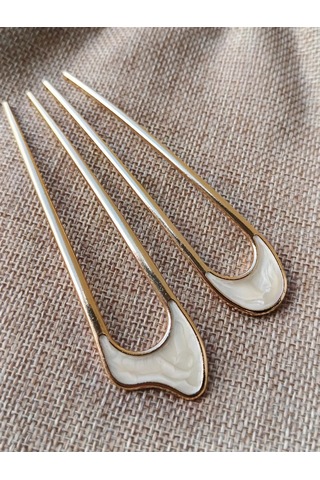 Villovatik İki Toplu İğne Takımı 176954173 Altın