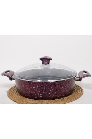 İmza 24 Cm Granit Basık Tencere