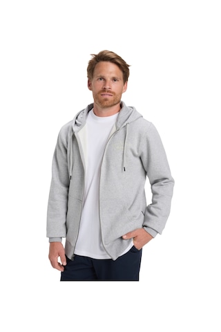 Quiksilver Quıksılver Zıp Hood Chest Logo 6494 Gri