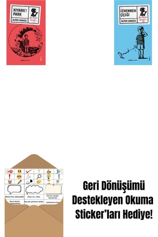 Kıyamet Park + Cehennem Çiçeği + Okuma Sticker'ları
