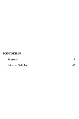 İyiler ve Galipler