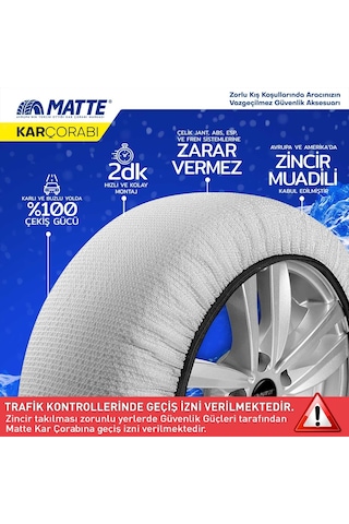 Matte Kar Çorabı Superx Series