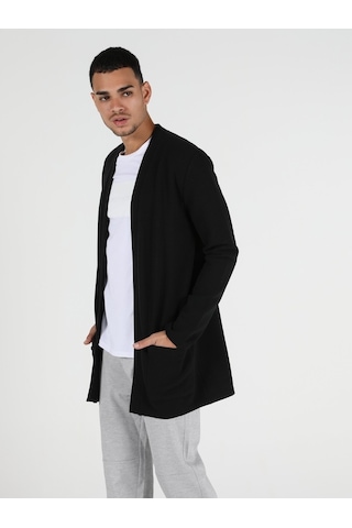 Colin's Regular Fit Erkek Siyah Hırka CL1050968_Q1.V2_BLK