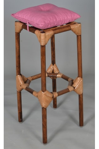 Bambu Kestane Yüksek Tabure 75X31