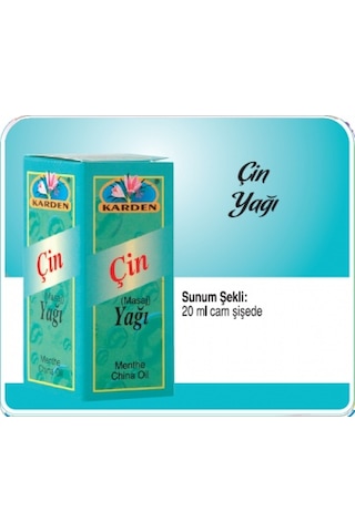 Karden Çin Yağı 20 ML
