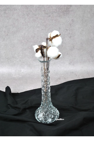 Uzun Cam Vazo Valery 24 Cm - 1 Adet