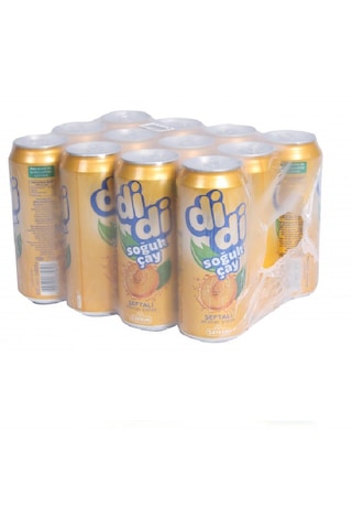 Çaykur Didi Şeftali Aromalı Soğuk Çay 500 Ml X 12 Adet
