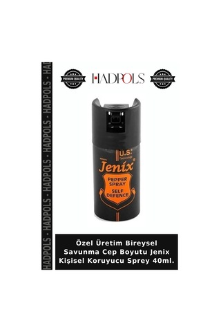 Özel Üretim Bireysel Savunma Cep Boyutu Jenix Kişisel Koruyucu Sprey 40ml. Çok Renkli