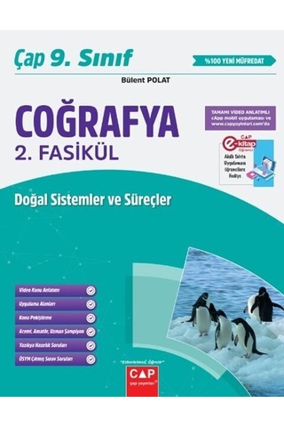 Çap 9. Sınıf Coğrafya Seti Çap Yayınları