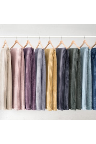 Yataş Bedding Holly Wellsoft Battaniye (Tek Kişilik) - Ekru