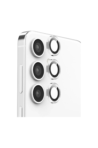 Newface - 693 - Galaxy Uyumlu S25 Raze Metal Kamera Lens - Glblseme - - Gümüş