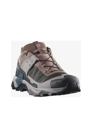 Gore-tex Teknolojili Erkek Çocuk Outdoor Ayakkabısı İle Güvenli Adımlar Açık Gri