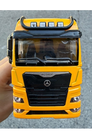 Mercedes Kafa Oynar Oyuncak Metal Taşıyıcı Tır Actroc Model Diecast 12 Cm Maket Koleksiyon Araba