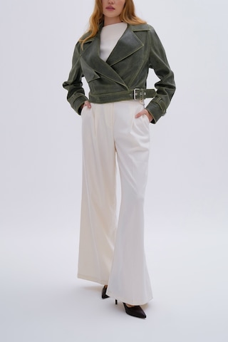 Valmenti Kadın Hakiki Deri Olive Deri Mont 616 Z-4011 Bn Derımont Sk24/25 Olıve Sarı