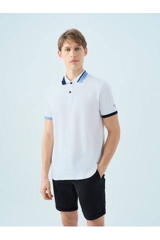 Lf2038867 Polo K.kol Beyaz