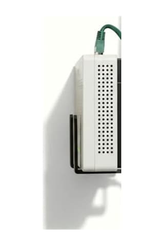 Kendinden Yapışkanlı Duvara Asılabilir Modem Adsl Wifi Router Saklama Duvara Montaj Kutusu Organizer Raf Siyah Çok Renkli