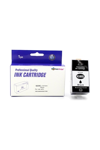 Hp 920Xl Cd975A /6000 /6500 /7000 /7500 Siyah Uyumlu Kartuş