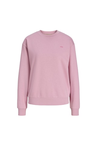 Jack & Jones Kadin Gögüs Logolu Sweatshirt - Abbie - 12223962 Orchid Smoke