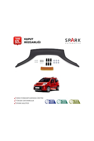 Fiat Fiorino 2007- Yılı Ve Sonrası Uyumlu Kaput Rüzgarlığı 3mm