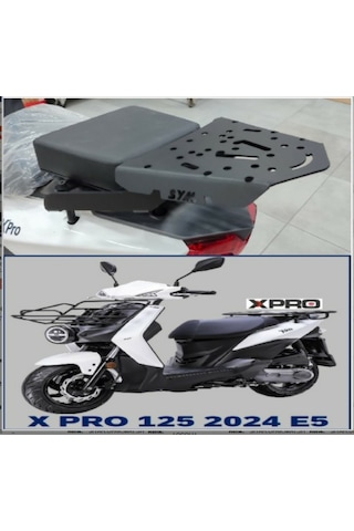 Sym X Pro 125 Cc 2 Kısıye Donusturme Ekıpmanı Canta Demırı + Sele Xproe5 Siyah