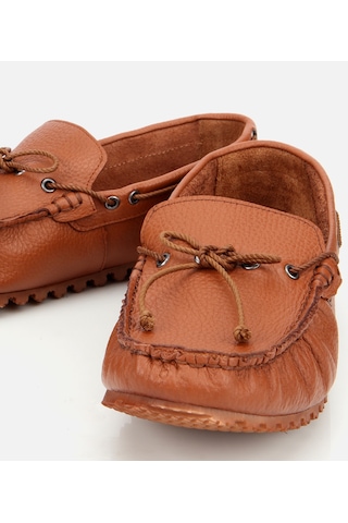 Hotiç Erkek Deri Taba Esnek Tabanlı Günlük Loafer 02ayh302740a370 Taba