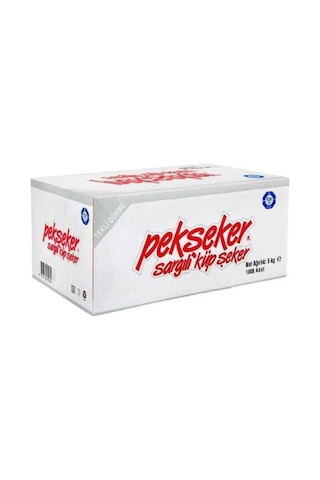 Pekşeker Tek Sargılı Küp Şeker 5 KG Pekşeker Tek Sargılı Küp Şeker 5 KG