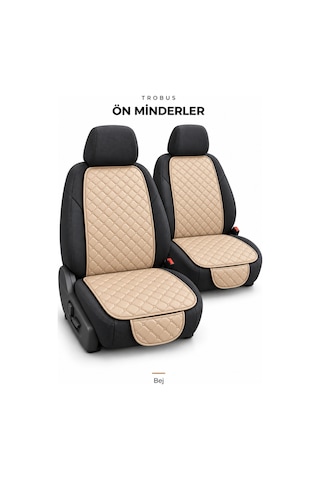 Trobus Honda City 2014-2020 Kapitone Minder 7'li Bej