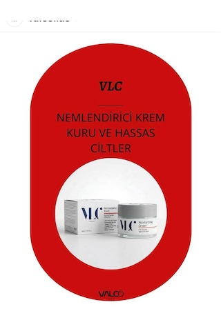 Vlc Nemlendirici Krem Kuru Ve Hassas Ciltler 50 Ml