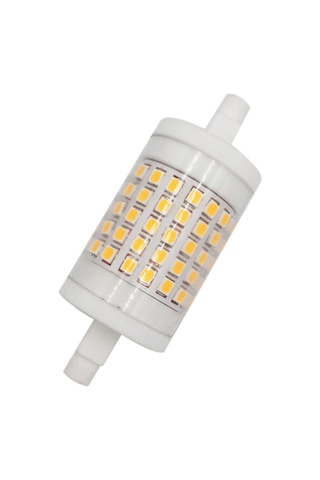 Fosenze R7s Tabanlı 75 Led Mısır Lambası, 220-240v 10w, Sürekli Dimmable, 360 Aydınlatma, Ip42 Su Geçirmez, Doğal Beyaz Işık