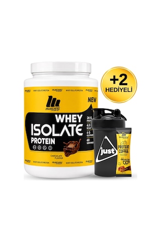 Mustang Nutrition Whey Isolate Protein Tozu 1800 Gr 60 Servis Çikolata + Shaker + Protein Kahve Hediyeli Çikolata Aromalı