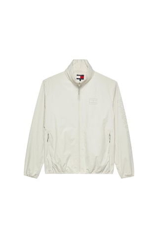 Tommy Hilfiger Tjm Perforated Logo Erkek Beyaz Rüzgarlık-8384 Beyaz