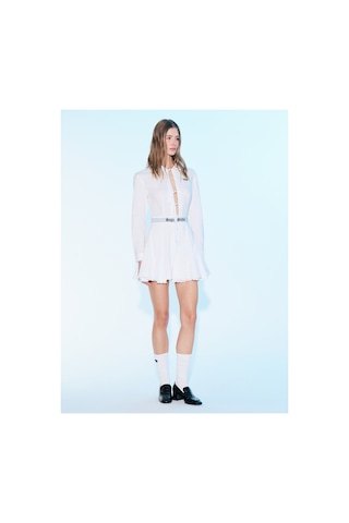 Sagaza Studio Ss6034 Gömlek Yaka Mini Elbie Ekru
