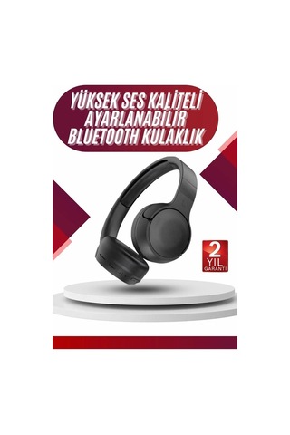 Kablo Yeni Nesil Kulak Üstü Bluetooth Kulaklık Type-c Girişli Yüksek Ses Kaliteli Diğer