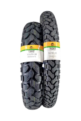 2026 Üretim Ktm 125 Exc Uyumlu 120/90-18 Arka 90/90-21 Ön Dubleks Yarı Yol Yarı Arazi Enduro Lastik Seti